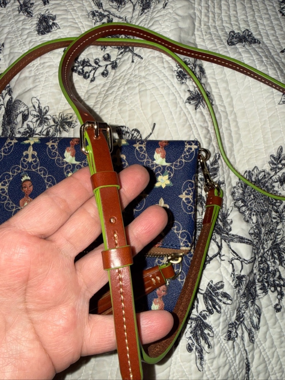 Tiana Disney Dooney and Bourke clutch or crossbody purse - Picture 4 of 14